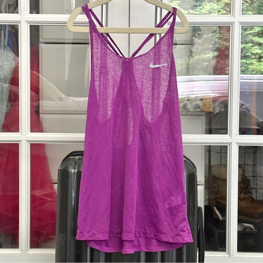Nike Purple Lightweight Workout Tank
